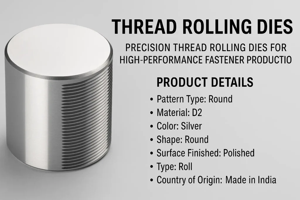 Thread rolling dies